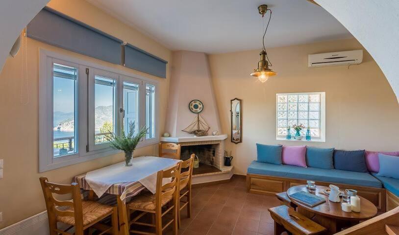Villa Alegria Skopelos Town Bagian luar foto